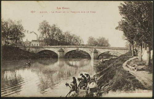 Le Gers  -  Auch  - Le Pont de la Treille sur le Gers