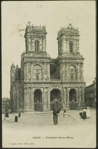Auch  -  Cathédrale Sainte - Marie.