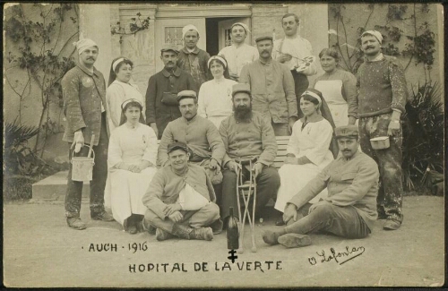 [Auch  -  Hôpital de la Verte (1916)]