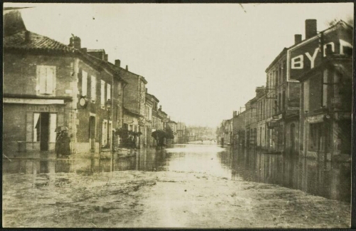 [Auch  -  Inondations - Printemps 1925]