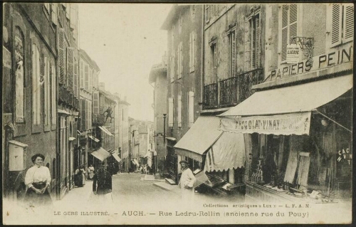Le Gers illustré - Auch  -  Rue Ledru-Rollin (ancienne rue du Pouy)
