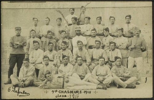 [9e Chasseurs - 1915 - Auch (classe 1917)]